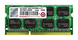 Transcend Laptop Memory PC3-12800 DDR3 1600 8GB 1.5V 204pin SO-DIMM TS1GSK64V6H