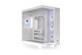 Thermaltake View 380 XL TG ARGB Snow 120mm ARGB Fan x4 Pillarless Mid-Tower ATX PC Case White CA-11E-00M6WN-00 CS9248