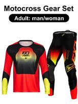 motocross gear set Enduro cross Jersey Pant Kits Racer Gear Set Off-road Mens Kits Women's mountain Downhill Motorcycle MX M-32