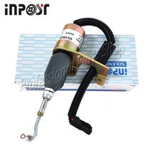 24V 4942879 Fuel Stop Solenoid Valve D59-002-01A For Cummins Excavator 24 Volt