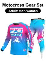 motocross gear set Enduro cross Jersey Pant Kits Racer Gear Set Off-road Mens Kits Women's mountain Downhill Motorcycle MX XXL-38