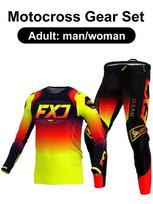 motocross gear set Enduro cross Jersey Pant Kits Racer Gear Set Off-road Mens Kits Women's mountain Downhill Motorcycle MX L-34