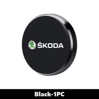 For Skoda Magnetic Car Phone Holder Alloy Stand Auto Accessories Kamiq Karoq Octavia 2 3 Rapid Scala Kami Fabia VII VRS