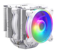 Cooler Master Hyper 622 HALO WHITE 6-Heat Pipe Dual Tower & Fan CPU Cooler (LGA1700, AM5, AM4 Compatible) RR-D6WW-20PA-R1 FN1959
