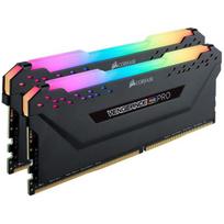 CORSAIR VENGEANCE RGB PRO DDR4 Memory 16GB (8GB x 2) 3600MHz, AMD EXPO & Intel XMP compatible, CL18, for Desktop PCs, Black CMW16GX4M2Z3600C18