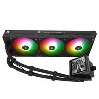 Thermalright Grand Vision 360 ARGB Black CPU AIO Cooler, PC 360 Specification Water Cooling System, 480x480 Resolution IPS LCD Screen, AM4AM5 & Intel