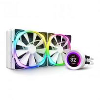 NZXT KRAKEN Z Series [Z63 White] RL-KRZ63-RW Water Cooling CPU Cooler with 2 x 14cm Fans [2 x 140mm Fans] KRAKEN
