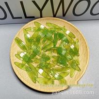 10x12mm Transparent Gradient Tulip Petal Beading Accessories for DIY Rubik's Cube Night Light