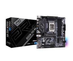 ASRock B660M Pro RS Motherboard, Intel B660 Series, Compatible with 12th Generation CPUs (LGA1700), B660M MicroATX [Authorized Domestic Distributor