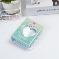 Ins nuotraukų albumas 3 colių fotokortelių laikiklis Kpop stabų kortelės kolekcinis albumas 40 kišenių mini Instax nuotraukoms nuotraukų albumas