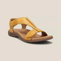 New European and American Flat Arch Velcro Casual Beach Sandals 35