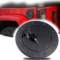 Locking Fuel Door Cover for Jeep Wrangler JK/JKU