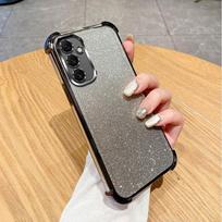 Suitable for Samsung A73 A55 A25 A33 A73 Glitter Four Corner Electrode Plating Shell S25 A15 A16 A26 A03 (164 Global Edition)