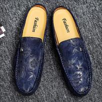 Men's Shoe Summer Half Mules Slides 2024 Male Slipper Original Designer Luxury Y2k Cheap Shoes Liquidation Style Sale 39