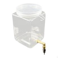 Automatinis 650 ml paukščių girdytuvas, apsaugantis nuo lašėjimo, lengvai montuojamas, pakabinamas lesintuvas balandžiams, Plastic Spout white