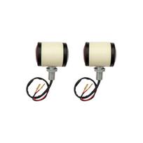 Ivory Butler Style Side Light Suitable For Ford 2N 9N 8N Ford Tractor Lights Red/Clear Side Indicator Assemblies 12v Bulbs