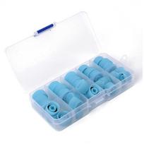 30ps Air Conditioner Part Portable Car Dust Cover Lightweight Practical Valve Core Cap High Low Side Caps Auto Accessories