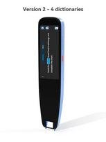 Skaitymo rašiklis disleksijai nuskaitymo skaitytuvo rašiklis 4 Tekstas į kalbą įrenginys vertėjo rašiklis nuotraukų vertimas OCR 16GB Bluetooth rašiklis skeneris