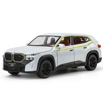 1/32 BMW XM Off Road SUV Vehicle Alloy Metal Diecast Car Model Sound & Light Indoor Collection Decorative Gift for Firend Box balta