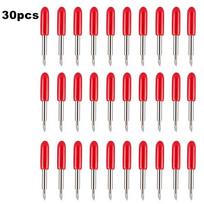 50 VNT 45 LAIPSNIŲ Pakeičiami Peiliukai Roland Cricut Braižytuvui Peilio Pjovimo Peiliukai Elektriniams Įrankiams Pjovimo Braižytuvo Peiliukas 45degrees 30pcs