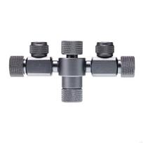 Two Way CO2 Regulator Check Valves For Hydroponic Systems And Tanks Corrosion Resistant Acrylic J0MC