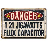 Warning Biohazard Entering an Infected Area Rustic Orange Sign 20x30cm