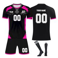 Personalised Shirts Kit Mens Girls With Name Number Custom Football Jerseys For Boys Training Suit 26