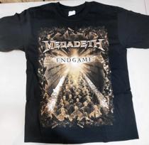 MEGADETH ENDGAME dvipusis grupės marškinėliai M M gray