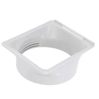 ABS Portable Air Conditioner Exhaust Hose Coupler  To Round Universal Thread Design Exhaust Duct Hose Connector for Home Tools