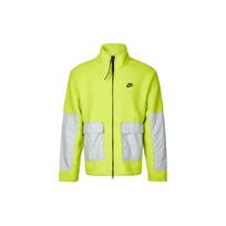 Nike Sportswear Essentials+ Fleece Full-Zip Jacket Volt DD5022-345 L