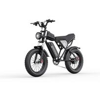 Electric Bike 1500W 48V/20Ah 90km Range 20  7-Speed  LCD Steel Black juoda