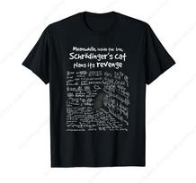 Meanwhile Inside The Box SchrodingerS Cat Plans Its Revenge TShirt Sport Leisure Tee Funny Graphic Clothing Gifts Short Sleeve S