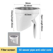 Anti-leak Drainage Pipe Floor Drains Automatic Closing Odor-resistant Insect-proof Roof Cover Replacement Floor Outlet