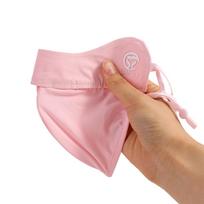 Face Scarves Solid Color Face Mask Sunscreen Veil For Women Hiking Sunscreen Face Scarf Face Gini Mask Face Cover Ice Silk Mask rožinė