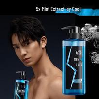 Slek Men's Fresh Anti-Dandruff Shampoo