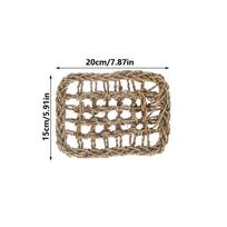Reptile Hammock Grass Cushion Pet Bed Swing Terrarium Decoration For Lizard Lounger Hermit Crabs Geckos Bed Birds Reptile Mats