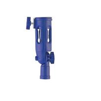 Universal Multi-Angle Paint Brush Extender Adjustable Angle DIY Paint Brush Clip Plastic Valve Fixed Paint Edge Tool Renovation mėlyna
