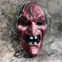 New Halloween Witch Face Mask Scream Terror Sorceress Face Headcovers For Men Women Horror Party Halloween Cosplay Props