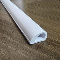 1PC 118.1inch Anti-extrusion Floor Cord Cover Arc Cord Protector Durable Extension Wiring Duct Protector Home Outdoor