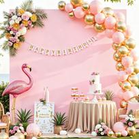 Rectangle Arch Backdrop Cover Spandex Fitted Wedding Arch Covers Stretchy Backdrop for Birthday Party Banquet Baby Shower Decor 120x200cm rožinė