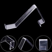 Clear Plastic Shoe Display Stand Transparent Sandal Rack Wear Resistant Durable Store Holder