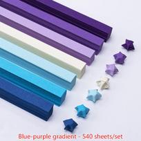 540 Sheets Origami Paper Stars Colorful Folding Paper Lucky Star Origami Stars Paper Strips For DIY Hand Paper Arts Crafts
