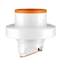 Plastic Drain Odor Stopper Plug-and-Play Leak Proof Floor Drain Seal Auto Open/Close Anti-insect Sewer Pipe Seal Plug oranžinė