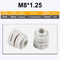 New Waterproof Vent Plug M5 M6 M8 M12 M16 Nylon Breather Valve Pressure Reducing Valve New