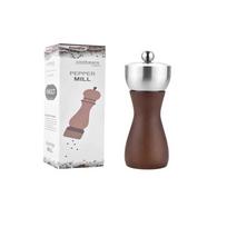 Metal Head Manual Pepper Grinder Wood Pepper Mill Ceramic core Black Seasoning Salt Pepper Mills Kitchen Tools