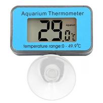 Waterproof Digital Fish Tank Thermometer Suction Cup Mounting Professional Aquarium Thermometer Plastic Real-time Monitoring