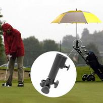 Umbrella Storage Stand Multifunction Trolley Umbrella Rack Adjustable Angle Umbrella Mounting Device for Golf Cart Wheelchair China Mainland