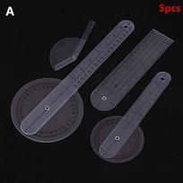 360 Degree Spinal Goniometer Medical Protractor Ruler Gauge for Physical Therapy Use
