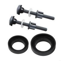 Universal Toilet Installation Hardware 4Pcs Rustproof Bolts & Leakproof Seal Included for 2 Inch & 3 Inch Drain M4YD CN