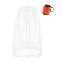 Mosquito Head Net Fine Mesh Face Netting with Drawstring for Hat Breathable Men Women Protection from Midges Insects Gnats